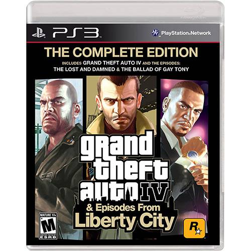 Game Grand Theft Auto IV & Episodes From Liberty City: The Complete Edition - PS3