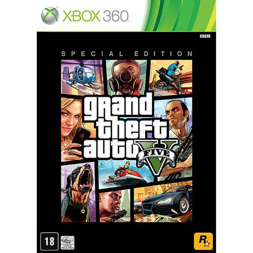 Game Grand Theft Auto V: Special Edition - XBOX 360