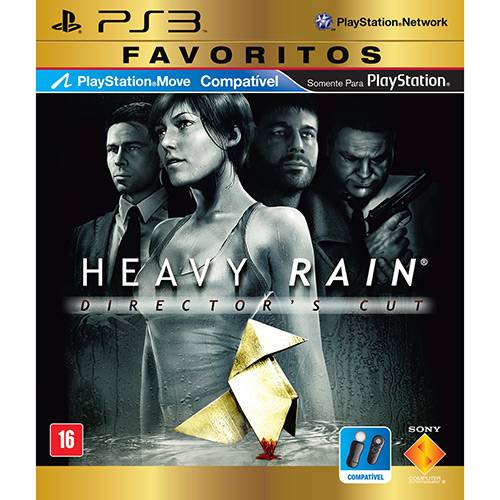 Game Heavy Rain - Favoritos - PS3