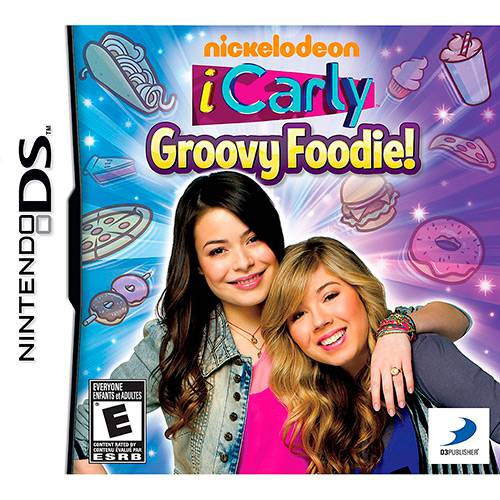 Game - ICarly: Groovy Foodie! - Nintendo DS