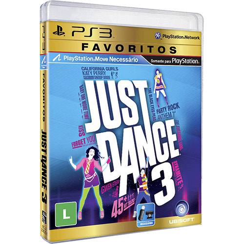 Game - Just Dance 3 - Favoritos - PS3