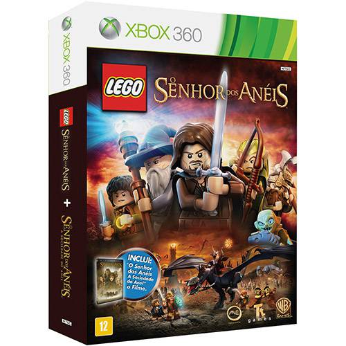 Game Lego Game o Senhor dos Anéis - Ed. Limitada - Xbox 360