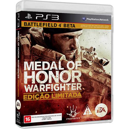 Game Medal Of Honor: Warfighter - EdIção Limitada - PS3