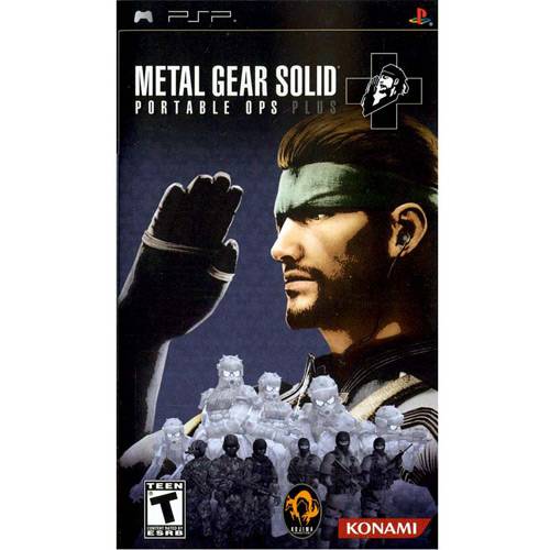 Game Metal Gear Portable Ops Plus - PSP