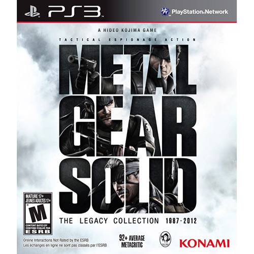 Game Metal Gear Solid: The Legacy Collection - PS3