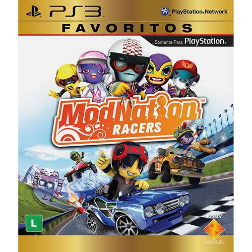 Game Modnation Racers - Favoritos - PS3