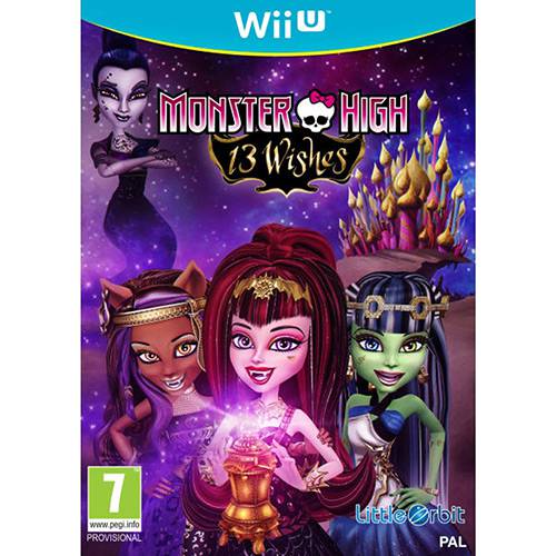 Game Monster High - 13 Wishes Maj -Wii U