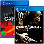 Game Mortal Kombat X + Project Cars - PS4