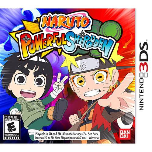 Game - Naruto Powerful Shippuden - 3DS