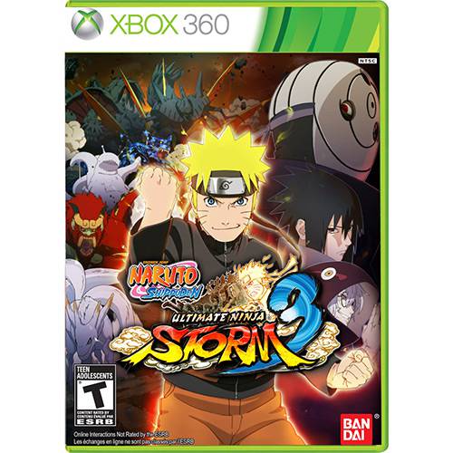 Game Naruto Shippuden - Ultimate Ninja Storm 3 - Xbox 360