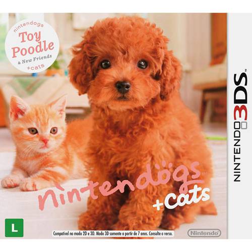 Game Nintendogs+Cats: Toy Poodle - 3DS