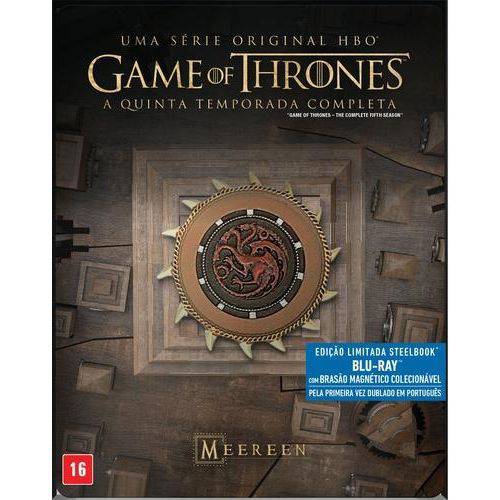 Game Of Thrones - 5ª Temporada Completa - Steelbook (Blu-Ray