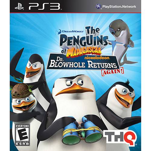 Game Penguins Of Madagascar: Dr. Blowhole Returns Again - PS3