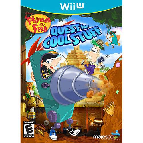 Game Phineas And Ferb: Quest For Cool Stuff - Wii U