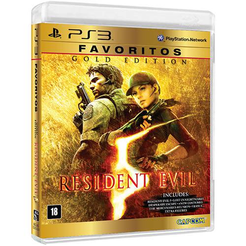Game - Resident Evil 5 Gold Edition: Favoritos - PS3