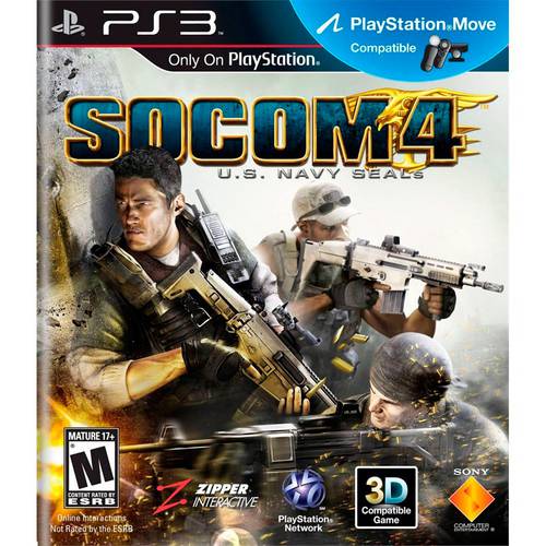 Game Socom 4: U.S. NAVY Seals - PS3