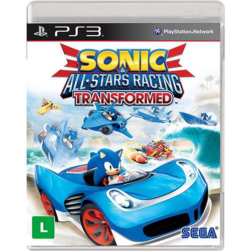 Game - Sonic All-stars Racing Transformed - PS3