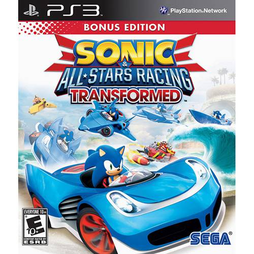 Game Sonic & All Star Racing Transformed - Bonus Edition - PS3