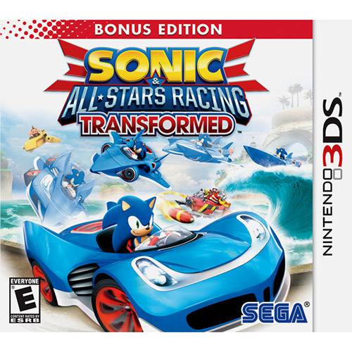 Game Sonic & All-Stars Racing Transformed - Bonus Edition - 3DS