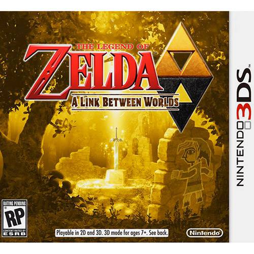 Game The Legend Of Zelda - a Link Between Worlds - 3DS