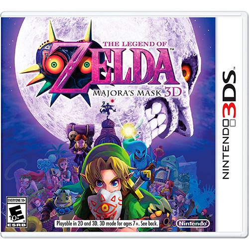Game - The Legend Of Zelda - Majora''s Mask 3D - 3DS