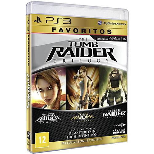 Game - Tomb Raider Trilogy: Favoritos - PS3