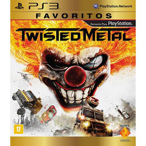 Game Twisted Metal - Favoritos - PS3