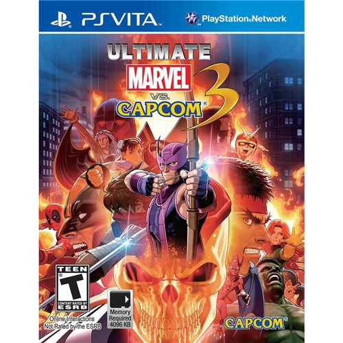 Game Ultimate Marvel VS Capcom 3 - PSV