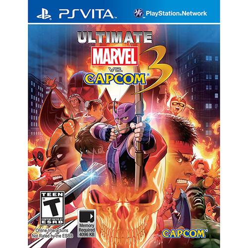 Game Ultimate Marvel VS Capcom 3 - PSV