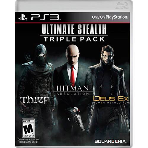 Game Ultimate Stealth Triple Pack - PS3