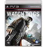 Game Watch Dogs - Signature Edition (Versão em Português) Ubi - PS3