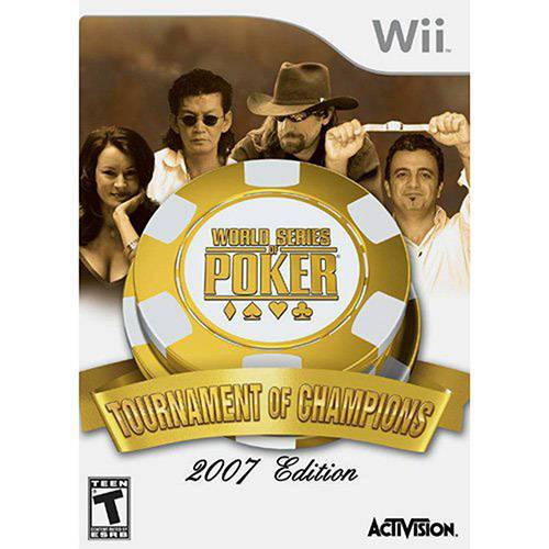 Game World Series Poker - Tourn Of Champions - Wii