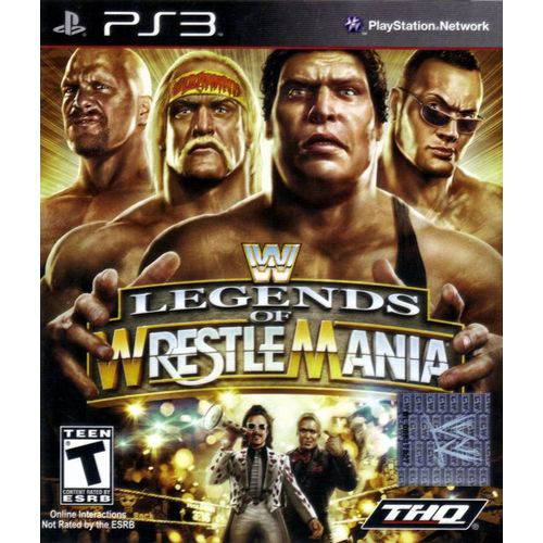 Game WWE Legends Of Wrestle Mania - PS3