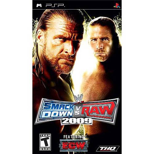 Game WWE SmackDown Vs Raw 2009 - PSP