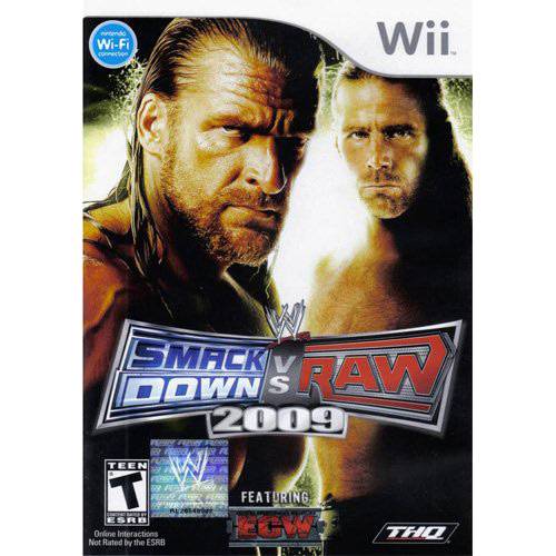 Game WWE SmackDown Vs Raw 2009 - Wii