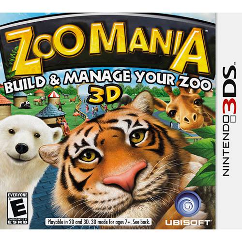 Game Zoo Mania - 3DS