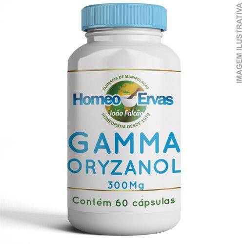 Gamma Oryzanol 300mg 60 Cápsulas