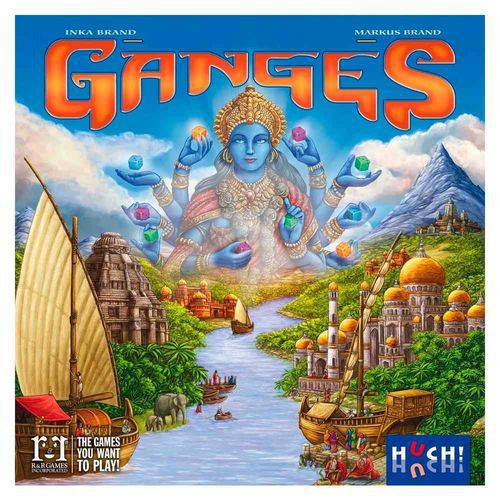 Ganges - Jogo de Tabuleiro - Devir