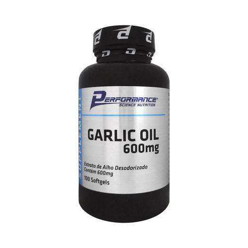 Garlic Oil 600mg - 100 Softgels - Performance Nutrition