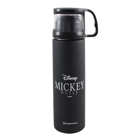 Garrafa com Xicara Mickey Logo Unica