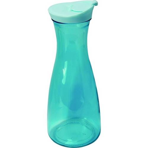 Garrafa de Água em Vidro Azul Style 1 Litro - Yazi