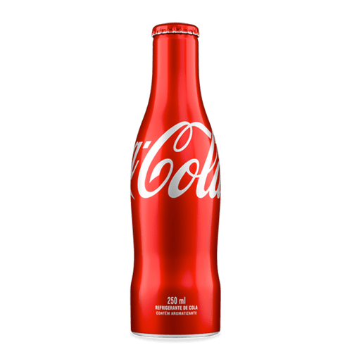 GARRAFA DE ALUMÍNIO COCA-COLA ORIGINAL 250ML Coca-Cola Original Sem Personalização