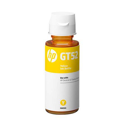 Garrafa de Tinta Gt52 Amarelo 70ml M0h56al Hp Suprimentos