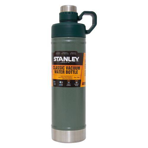 Garrafa Térmica Classic Hydration com Prendedor Integrado Hammertone Verde 750ml - Stanley