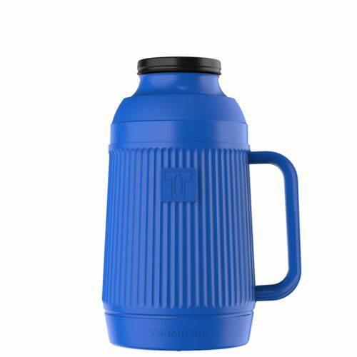 Garrafa Térmica Mundial Azul Rolha Clean - 500ml