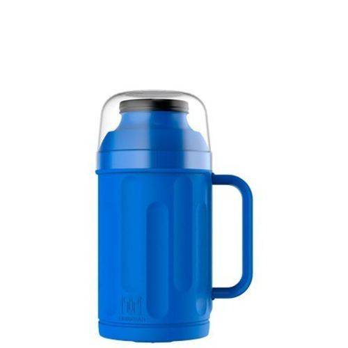 Garrafa Térmica Personal 500ml Azul Rosca Bico Termolar Chá