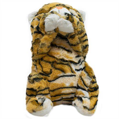 Gato Pelagem Tigre Patas Levantadas 37cm - Pelúcia