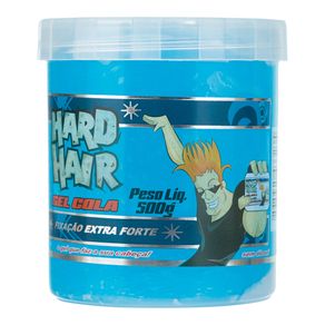 Gel Cola Azul Hard Hair 500g