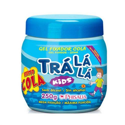 Gel Cola Tra-la-la Kids 250g Azul