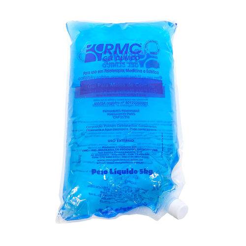 Gel Contato Clínico Bag 5kg Rmc - Azul